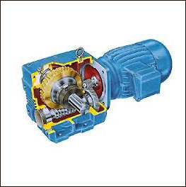 helical worm gearbox
